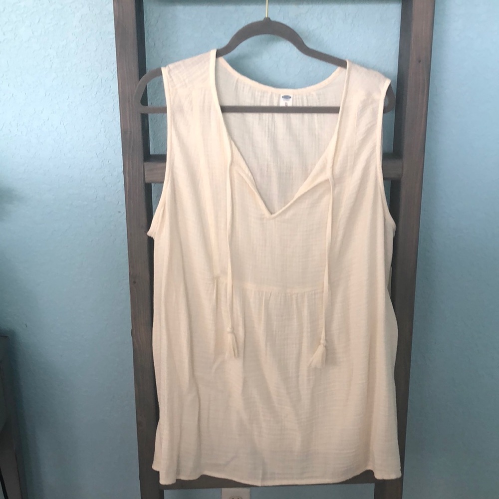 Cream tank